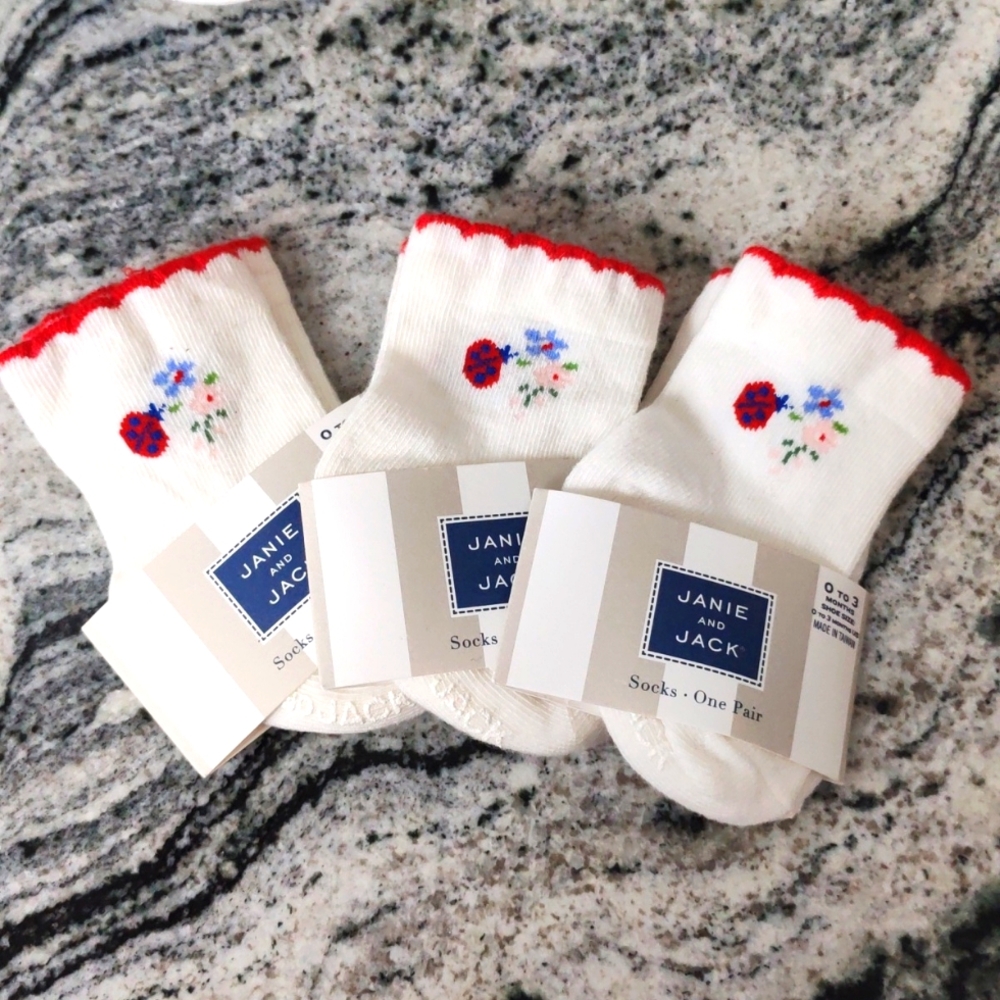 Janie And Jack- Socks 3 pairs